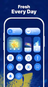 Control Widget: Theme & Panels screenshot