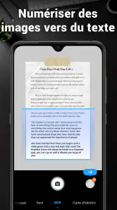 Conversion d'image en texte screenshot