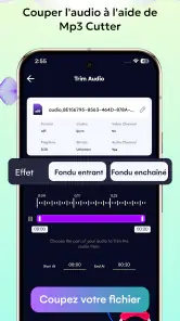 Convertisseur MP3-Audio Editor screenshot