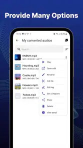Convertisseur vidéo en MP3 screenshot