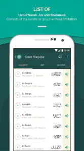 Coran Français screenshot