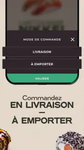 Côté Sushi, livraison de repas screenshot