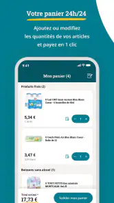 Courses U vos courses en ligne screenshot