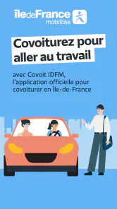 Covoit IDFM screenshot