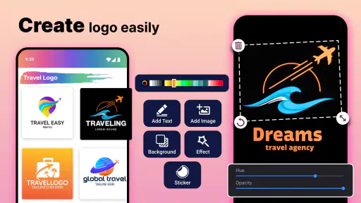 Création de logo - Créer logo screenshot