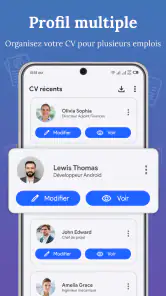 Créer un CV - Curriculum Vitae screenshot