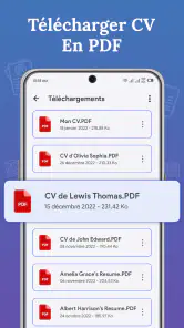 Créer un CV - Curriculum Vitae screenshot