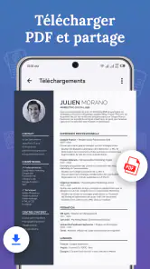Créer un CV - Curriculum Vitae screenshot