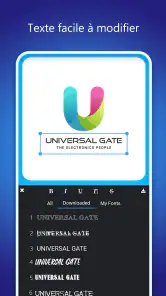 Créer un Logo, Création Logo screenshot