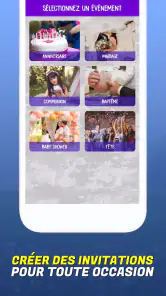 Créer une carte d'invitation screenshot