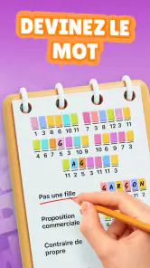 Crostic－Devinez les Mots Mélés screenshot