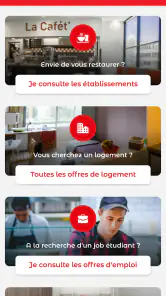 Crous Mobile screenshot