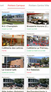 Crous Mobile screenshot