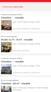 Crous Mobile screenshot
