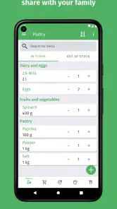 Cuisine: Inventaire & recettes screenshot