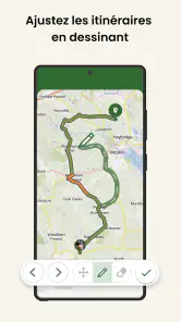 Cyclers: GPS vélo & Carte screenshot