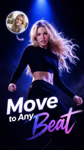 Dance AI: Vidéo Danse & Visage screenshot