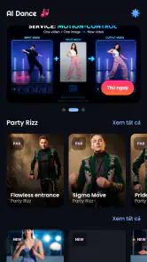Dance AI: Vidéo Danse & Visage screenshot