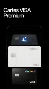 Deblock - Application bancaire screenshot