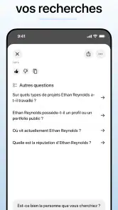 Deepsearch AI Search Assistant screenshot