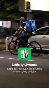 Delicity Livreurs screenshot