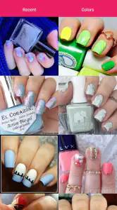 Dessins d'art d'ongles screenshot
