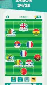 Devinez Club de Foot Quiz 2025 screenshot