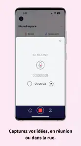 Dicte: Assistant IA réunions screenshot