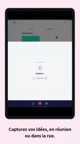 Dicte: Assistant IA réunions screenshot