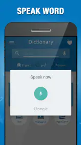 Dictionnaire anglais à ourdou screenshot