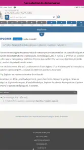 Dictionnaire de l’Académie screenshot