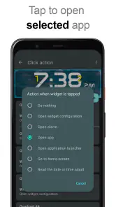 DIGI Clock Widget Plus screenshot