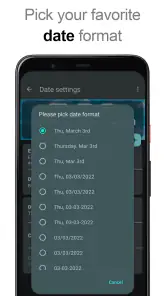 DIGI Clock Widget Plus screenshot