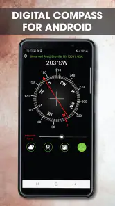 Digital Compass for Android screenshot
