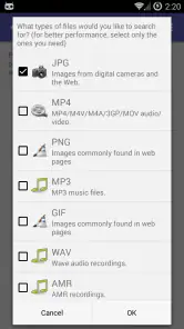 DiskDigger photo/file recovery screenshot