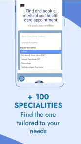 Doctena screenshot