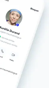 Doctolib Siilo screenshot
