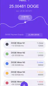 DOGE Miner by NVS screenshot