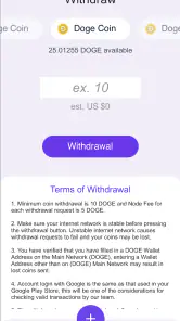 DOGE Miner by NVS screenshot