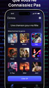 Donna IA Musique Générateur screenshot