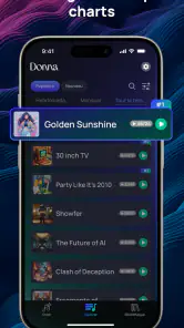 Donna IA Musique Générateur screenshot