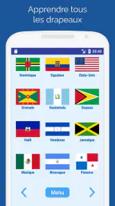 Drapeaux des pays - Quiz screenshot