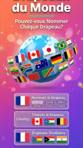 Drapeaux du Monde: Quiz & Pays screenshot