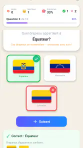 Drapeaux du Monde: Quiz & Pays screenshot