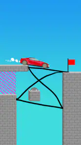 Draw Bridge Puzzle: Brain Game screenshot