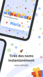 drawnames | L'app Secret Santa screenshot