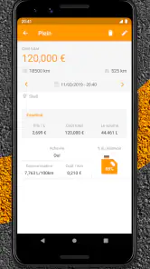 Drivvo - Gestion des véhicules screenshot