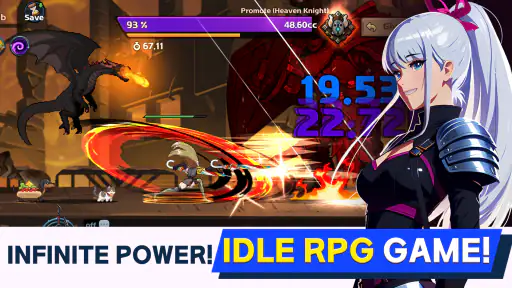 Dual Blader : Idle RPG Jeu screenshot