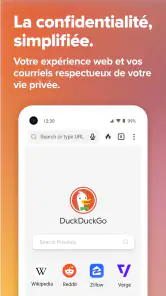 DuckDuckGo Private Browser screenshot