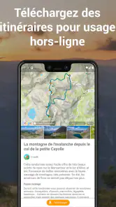 E-walk - GPS de randonnée screenshot